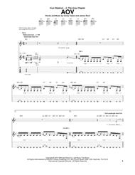 AOV Sheet Music by James Root
