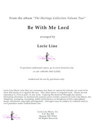 Be With Me Lord (I Cannot Live Without Thee) Sheet Music by Lorie Line