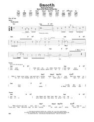 Smooth Sheet Music by Santana featuring Rob Thomas