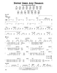 Never Been Any Reason Sheet Music by Head East