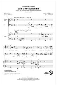 Ain't No Sunshine Sheet Music by Bill Withers