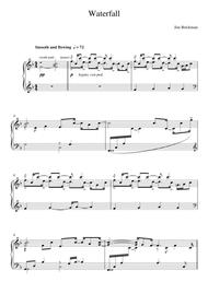 Waterfall Sheet Music by Jim Brickman