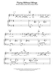 Flying Without Wings Sheet Music by Westlife