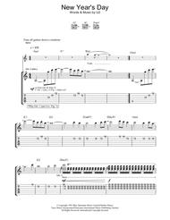 New Year's Day Sheet Music by U2