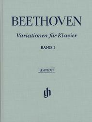 Variations for Piano - Volume I Sheet Music by Ludwig van Beethoven