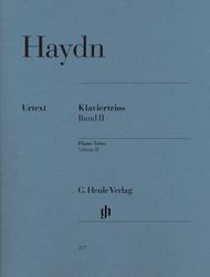 Piano Trios - Volume II Sheet Music by Franz Joseph Haydn