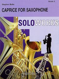 Caprice for Saxophone (with Concert Band) Sheet Music by Stephen Bulla