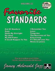 Volume 22 - 13 Favorite Standards Sheet Music by Jamey Aebersold