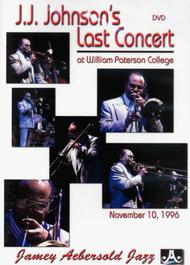 Last Concert at William Paterson College (DVD) Sheet Music by J.J. Johnson