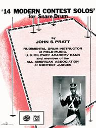 14 Modern Contest Solos For Snare Drum Sheet Music by John S. Pratt