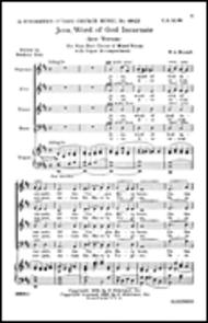 Jesu Word Of God Incarnate Ave Verum Organ Sheet Music by Wolfgang Amadeus Mozart