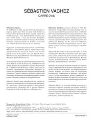 Carre d'as Sheet Music by Sebastien Vachez