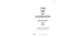 This Day of Celebration - Brass Parts Sheet Music by Mary McDonald