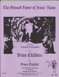 Blessed Power of Jesus' Name Sheet Music by Brian Childers