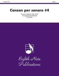 Canzon per Sonare #4 Sheet Music by Giovanni Gabrieli