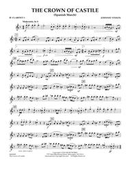 The Crown Of Castile - Bb Clarinet 1 Sheet Music by Johnnie Vinson