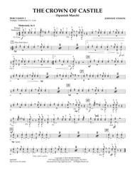 The Crown Of Castile - Percussion 2 Sheet Music by Johnnie Vinson