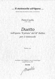Duet on "Il pirata" by Bellini Sheet Music by Pietro Casella