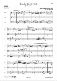 Sonatine Opus 36 No. 2 Sheet Music by Muzio Clementi