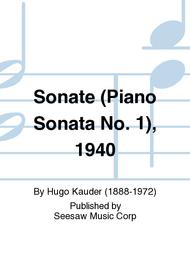 Sonate (Piano Sonata No. 1)