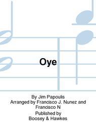 Oye Sheet Music by Jim Papoulis