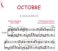 Octobre Sheet Music by Francis Cabrel