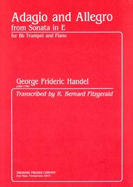 Adagio And Allegro Sheet Music by George Frideric Handel
