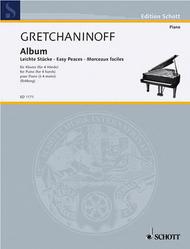 Album Sheet Music by Alexandr Gretchaninow
