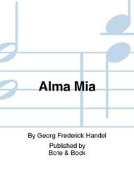 Alma Mia Sheet Music by Georg Frederick Handel