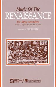 Music of the Renaissance (Score) Sheet Music by Various