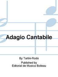 Adagio Cantabile Sheet Music by Tartini-Rodo