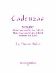 Cadenzas to the Mozart Flute Concertos Sheet Music by Susan Milan