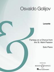 Levante Sheet Music by Osvaldo Golijov