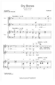 Dry Bones (arr. Cristi Cary Miller) Sheet Music by Traditional