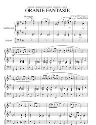 oranjefantasie - orgel solo Sheet Music by Traditional