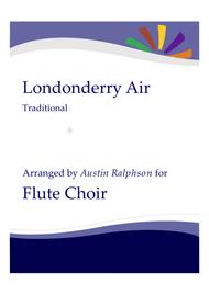 Londonderry Air (Danny Boy) - flute choir / flute ensemble Sheet Music by Traditional