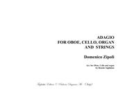 ADAGIO - D. Zipoli - Arr. for Oboe