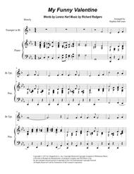 My Funny Valentine (for Bb-Trumpet Solo) Sheet Music by Elvis Costello