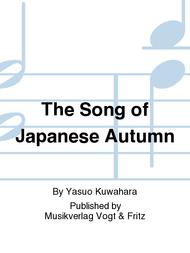The Song of Japanese Autumn Sheet Music by Yasuo Kuwahara