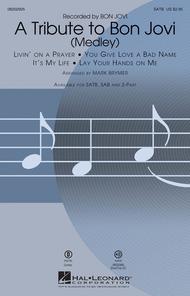 A Tribute to Bon Jovi - ShowTrax CD Sheet Music by Bon Jovi