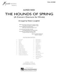 The Hounds Of Spring - Full Score Sheet Music by Alfred Reed