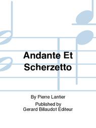 Andante Et Scherzetto Sheet Music by Pierre Lantier