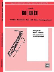 Bouree Sheet Music by George Frideric Handel