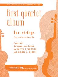 Trio And Quartet Albums - First Quartet Album For Strings (Two Violins