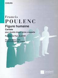 Figure Humaine (The Face of Man) Sheet Music by Francis Poulenc