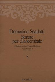 Sonate per Clavicembalo Volume 8 Critical Edition Sheet Music by Emilia Fadini