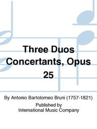 Three Duos Concertants