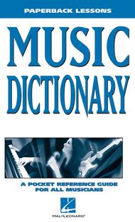 Music Dictionary Sheet Music by Various Authors