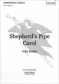 Shepherd's Pipe Carol Sheet Music by John Rutter