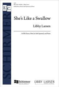 She's Like a Swallow Sheet Music by Libby Larsen